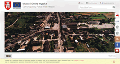 Desktop Screenshot of gminawysoka.pl