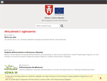Tablet Screenshot of gminawysoka.pl