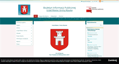 Desktop Screenshot of bip.gminawysoka.pl